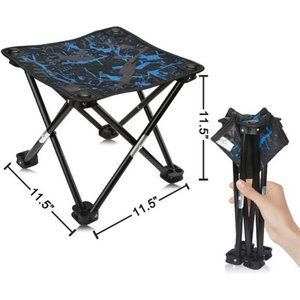Camping Stool Portable Folding Stool Portable Chair Mini Foldable Stool